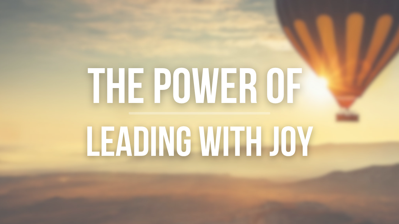 The power of leading with joy focused financial planning
